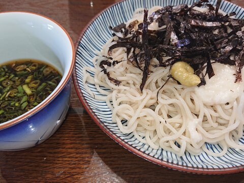 ざる蕎麦【山かけ】